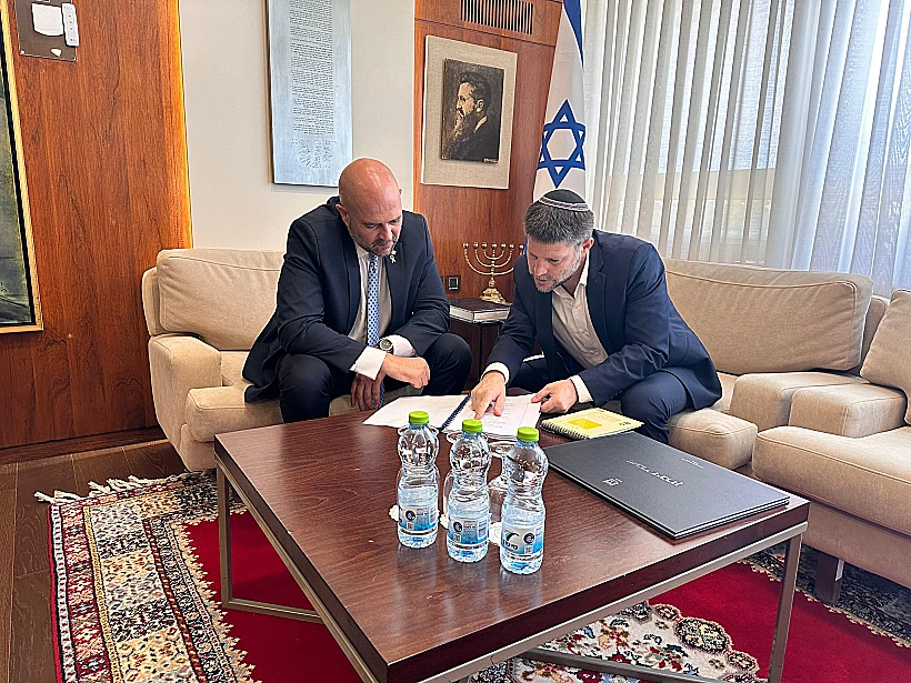 אוחנה וסמוטריץ' בדיון על התקציב