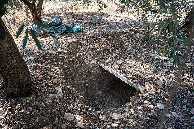 בור מסתור ששימש את חיזבאללה