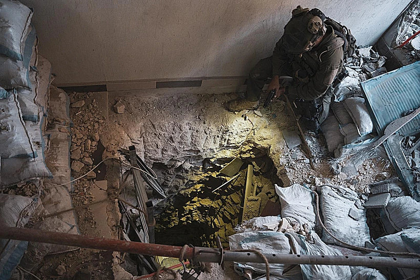 מנהרה ששימשה את חיזבאללה