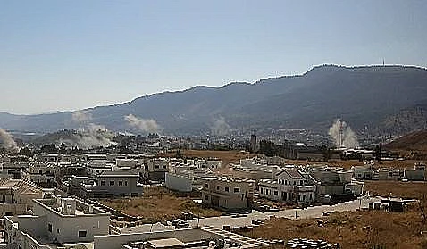 פגיעה ישירה בקריית שמונה