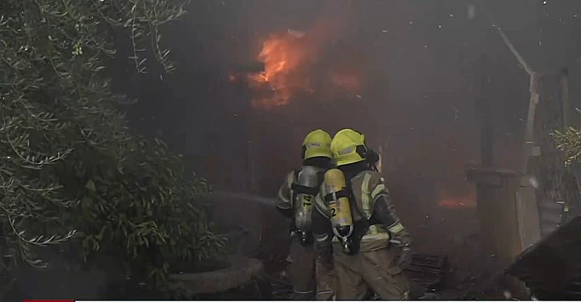 פגיעה ישירה בקריית שמונה