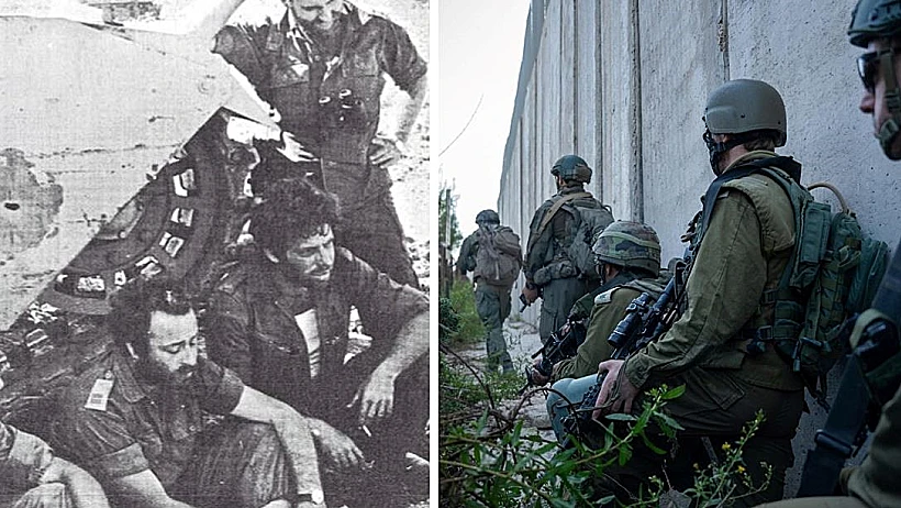 במלחמת יום הכיפורים - וגם היום: כוחות חטיבה 205 פועלים בגזרה הצפונית