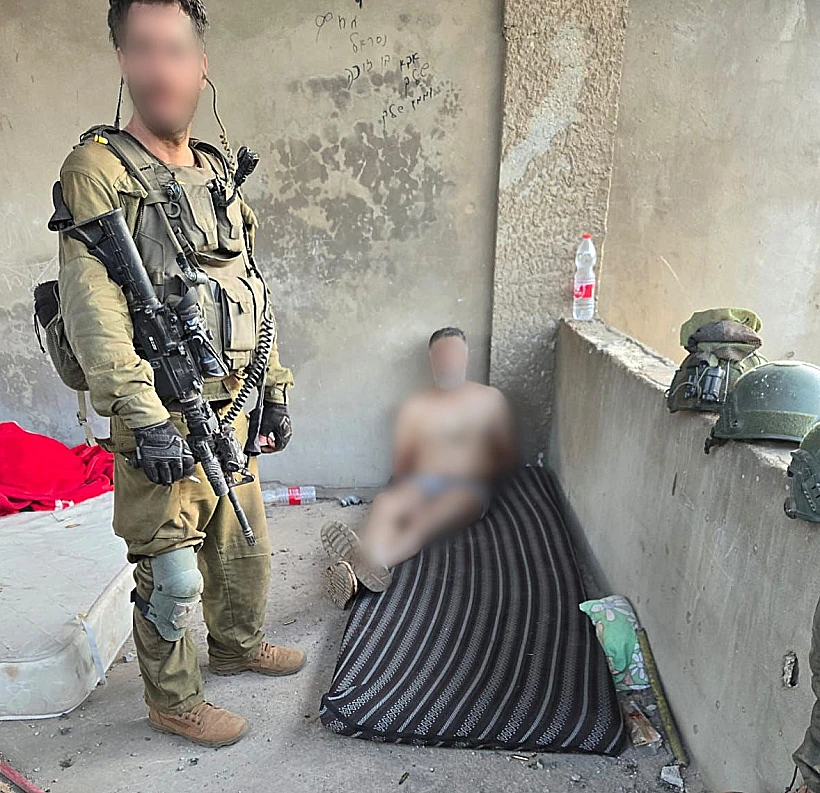 תיעוד מעצר המחבל שנלקח בשבי בדרום לבנון