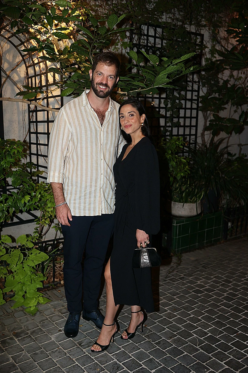 רעות אלוש ובעלה