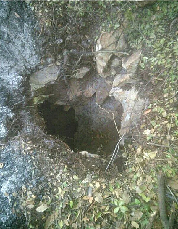 פיר המנהרה שאיתרו לוחמים בדרום לבנון