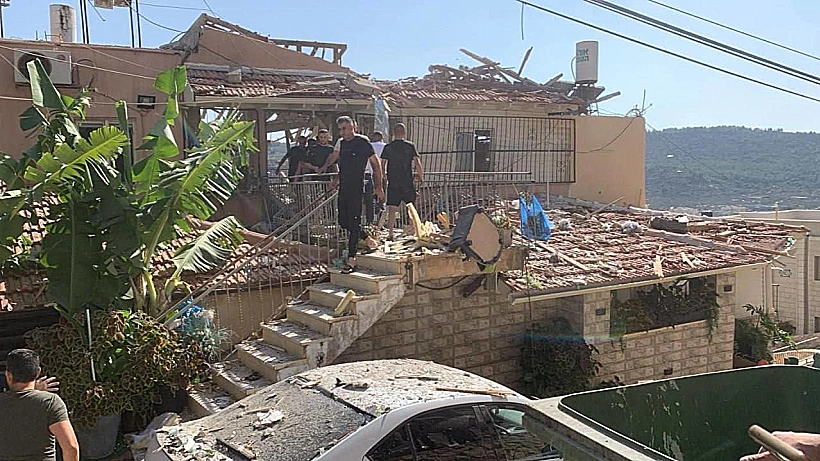 פגיעה ישירה במג'ד אל כרום