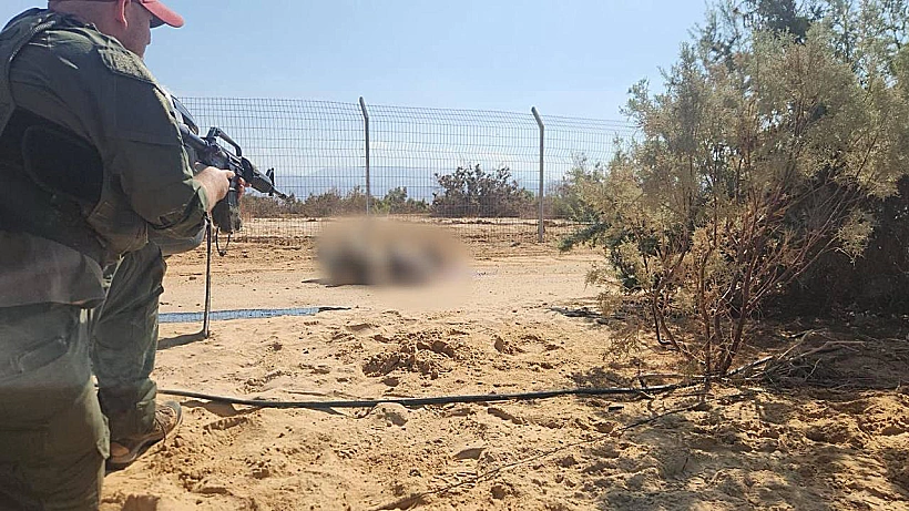 המחבל המנוטרל באזור ים המלח