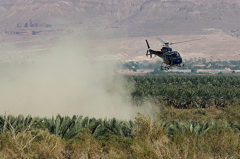 זירת הפיגוע בים המלח