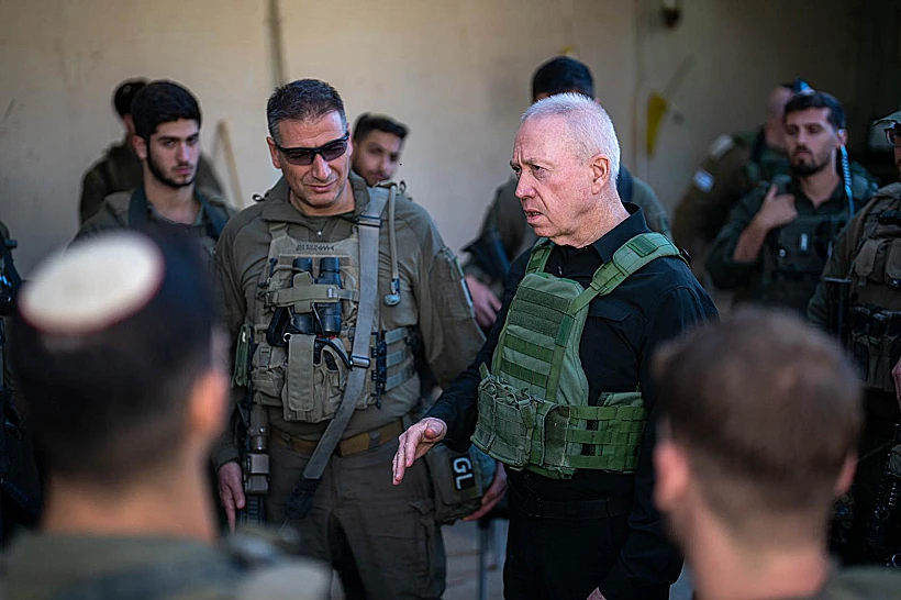 שר הביטחון, יואב גלנט, בצפון