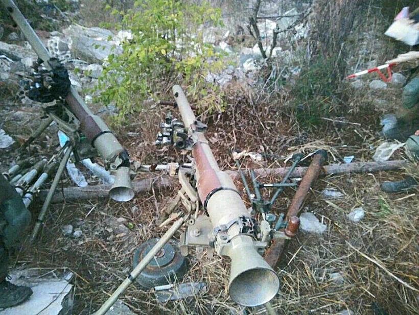 אמצעי הלחימה שאותרו בלבנון