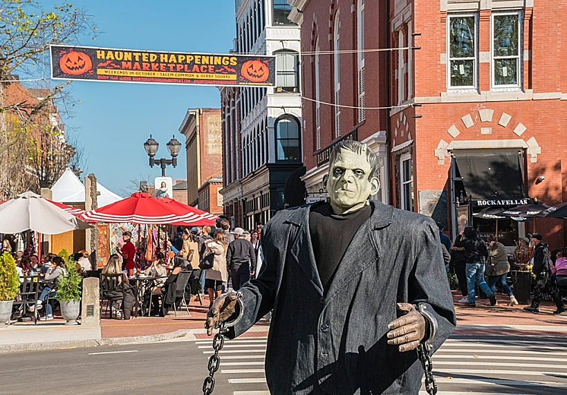 Salem פסטיבל Haunted Happenings בעיר סאלם