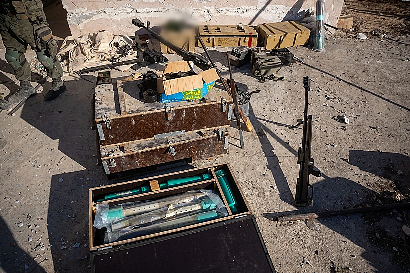 אמל"ח שאותר בדרום לבנון