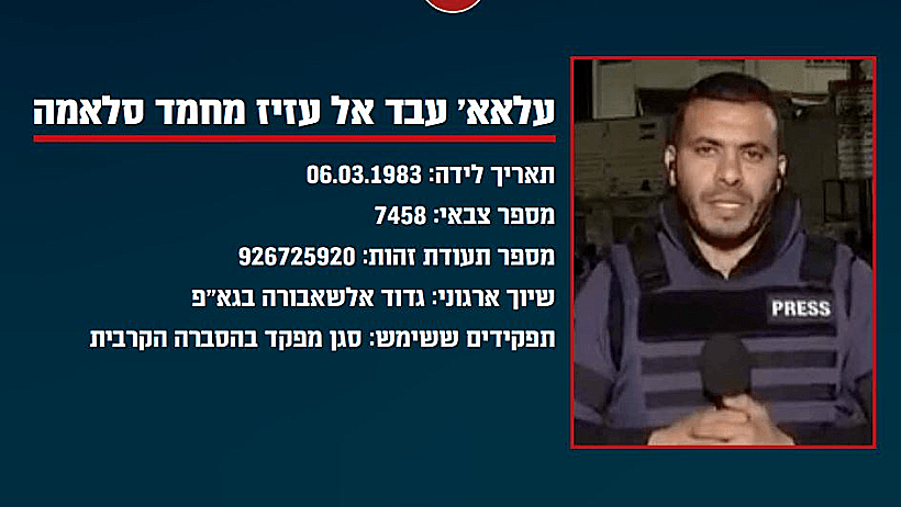 ששת עיתונאי אל-ג'זירה שנחשפו כמחבלי חמאס וג'יהאד