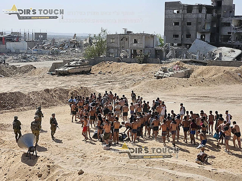 עצורים באזור בית החולים בג'באליה