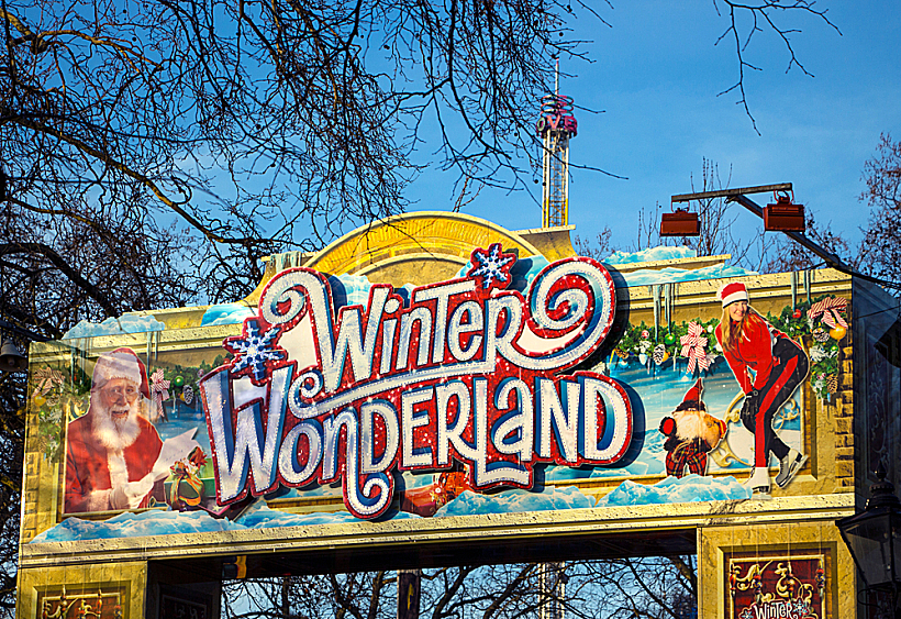 Winter,wonderland, יריד חג מולד בלונדון