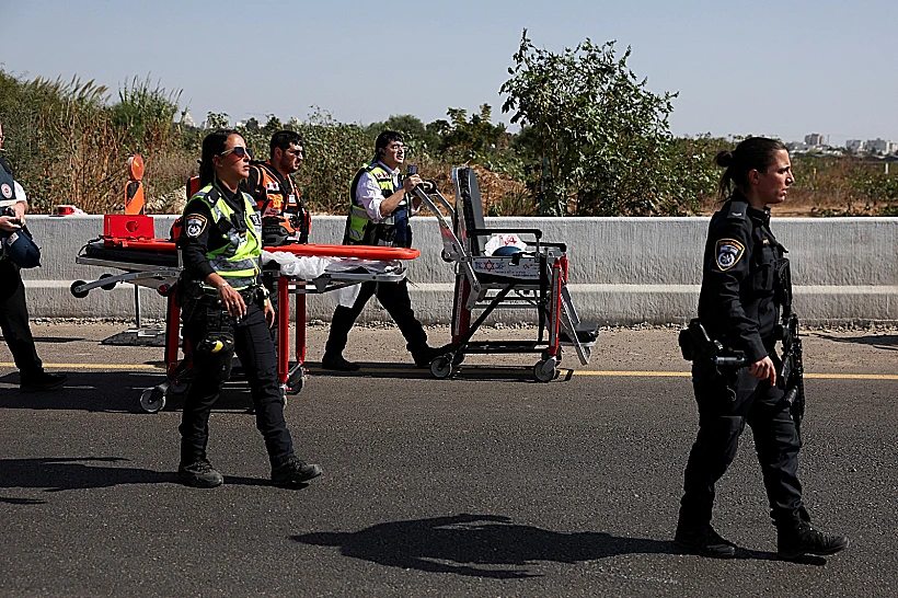 זירת הפיגוע בגלילות