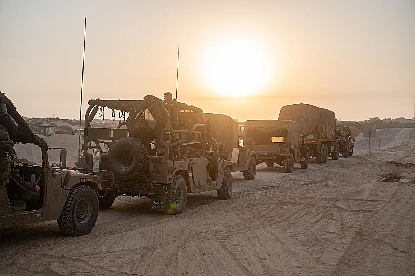 כוחות צה"ל בג'באליה שבצפון רצועת עזה