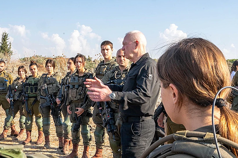 השר גלנט ביהודה ושומרון