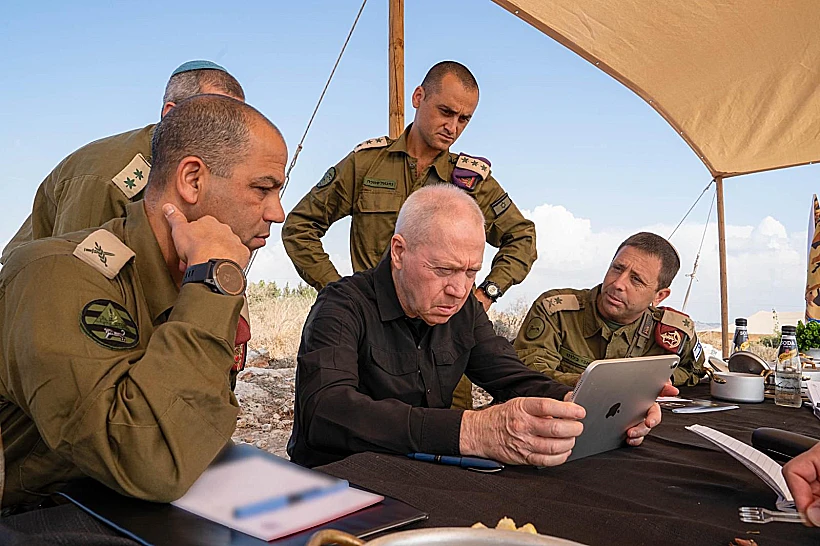 השר גלנט ביהודה ושומרון