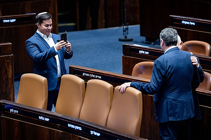 שר הביטחון הנכנס ישראל כ"ץ הערב בכנסת