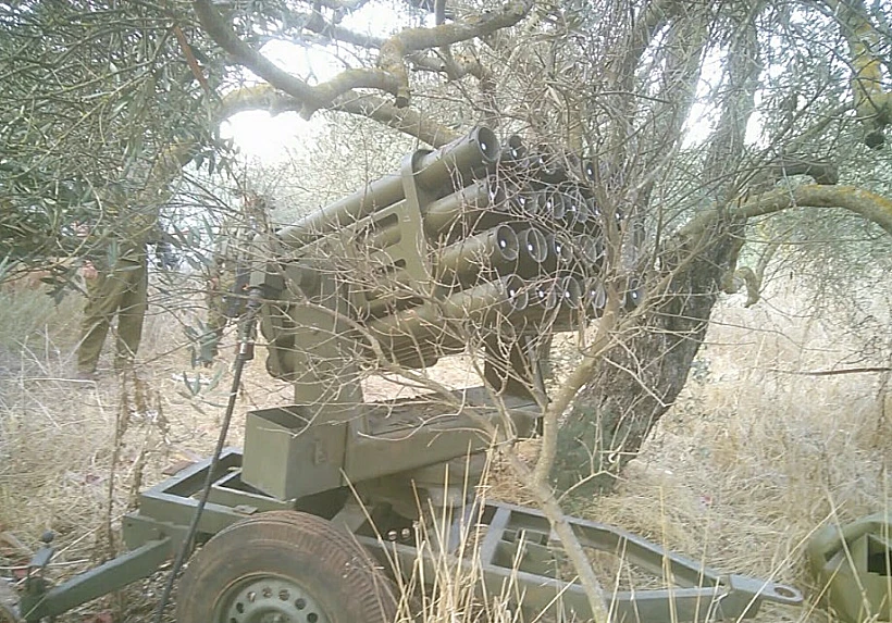מערכת הטילים הניידת שאותרה בלבנון
