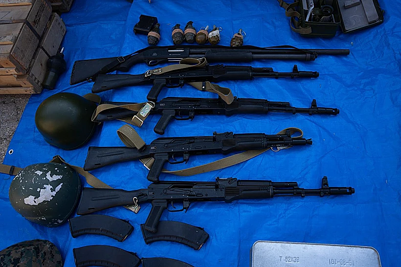 אמצעי הלחימה שאותרו על-ידי הכוחות בלבנון