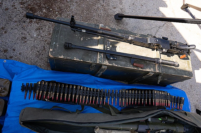 אמצעי הלחימה שאותרו על-ידי הכוחות בלבנון