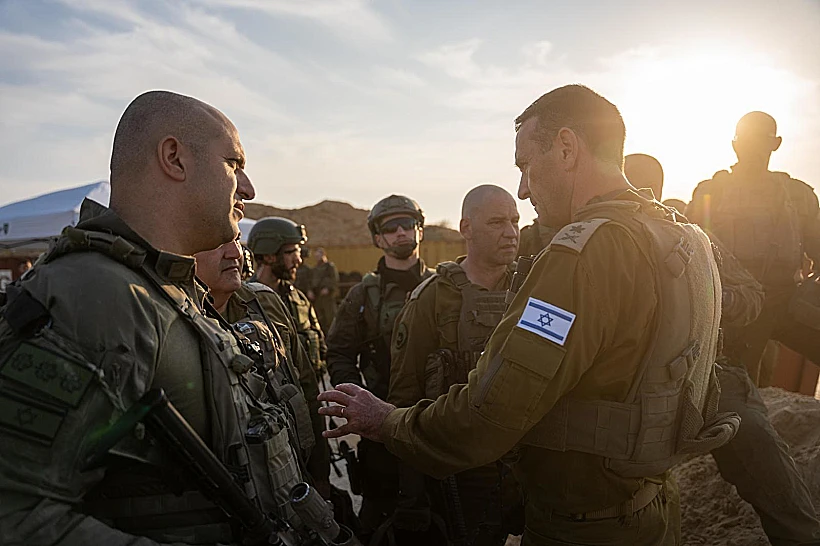 הרמטכ"ל הרצי הלוי בג'באליה