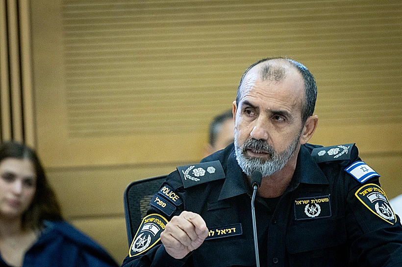 המפכ"ל דני לוי בכנסת