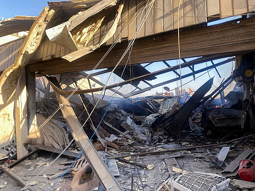 התקיפה בשכונת אל-מזה שבדמשק