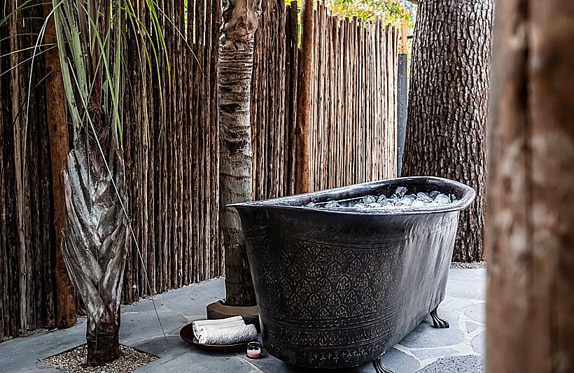 אמבטיית קרח בספא Shaya