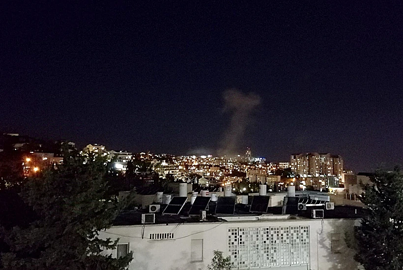 פגיעה במבנה בחיפה