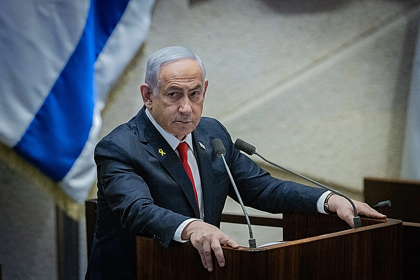 רה"מ בנימין נתניהו בכנסת