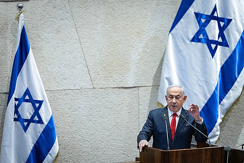 רה"מ בנימין נתניהו בכנסת