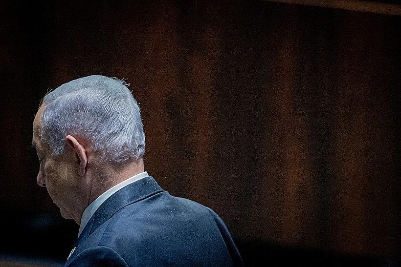 רה"מ בנימין נתניהו בכנסת