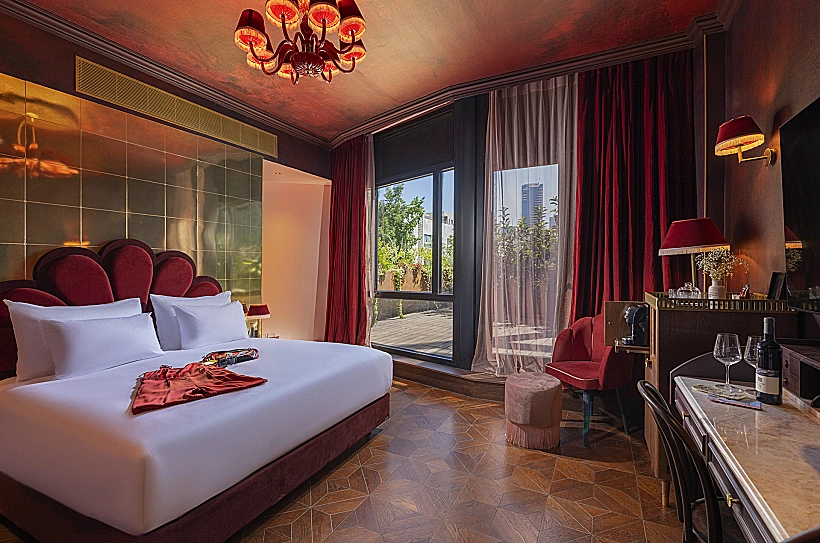 חדר טרסה במלון PLAY לבונטין