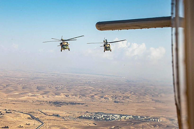 העברת סיוע הומניטרי לרצועת עזה ע"י מסוקים של חיל האוויר הירדני