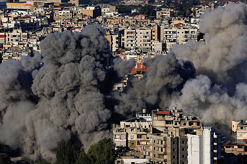 תקיפה בדאחייה בביירות