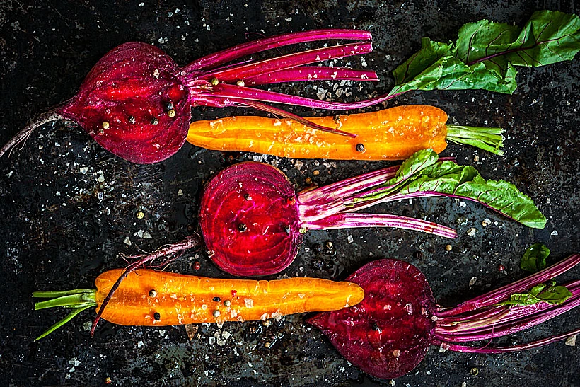 גזרים צבעוניים