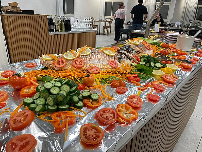 חדר האוכל, כפר הנופש קליה