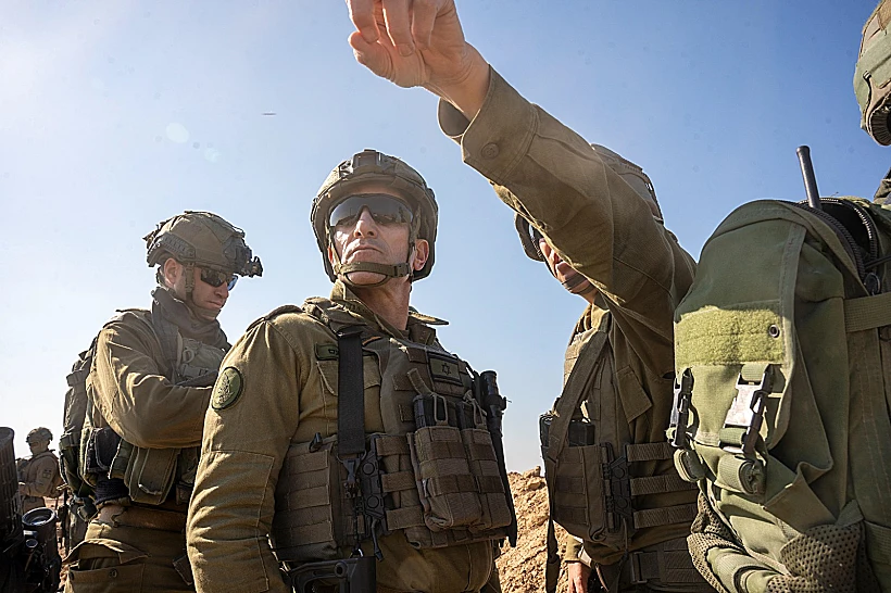 סגן הרמטכ"ל, אלוף אמיר ברעם, ברצועת עזה