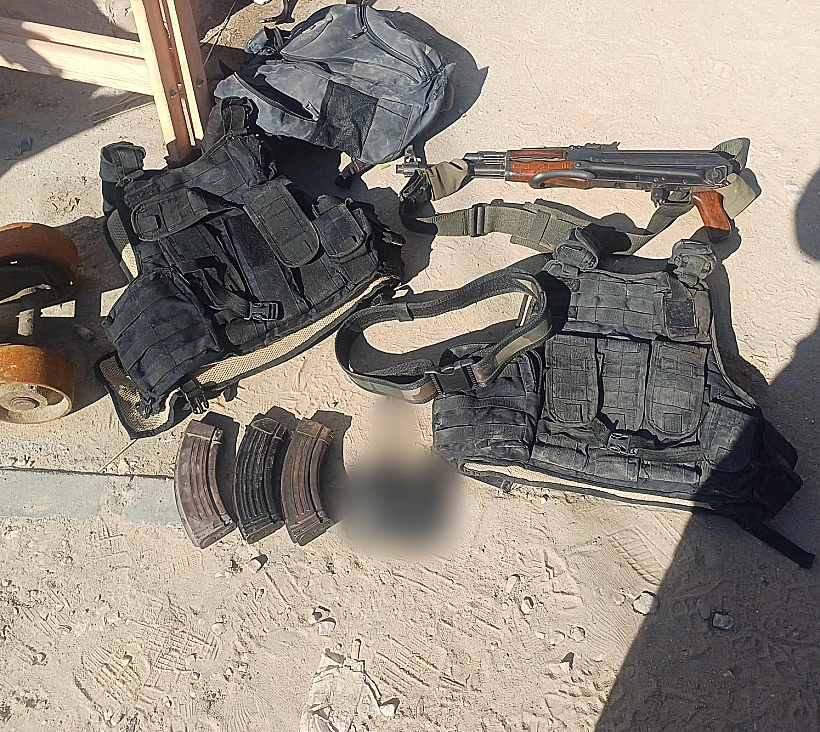 אמצעי לחימה שאותרו בפעילות