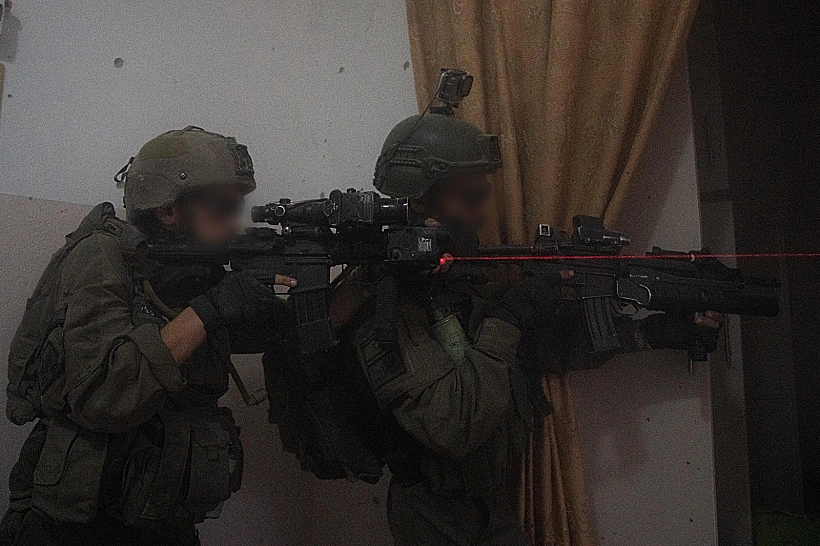 לוחמי חטיבת הנח"ל בפעילות ברפיח