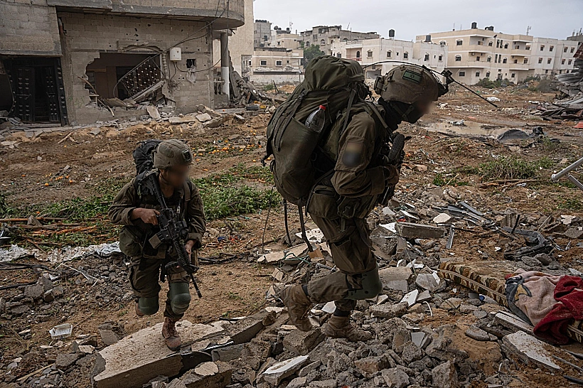 לוחמי חטיבת הנח"ל בפעילות ברפיח