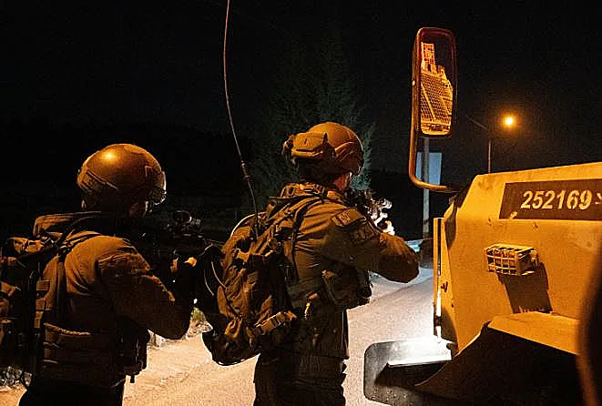 סריקות אחר המחבל בדרום הר חברון