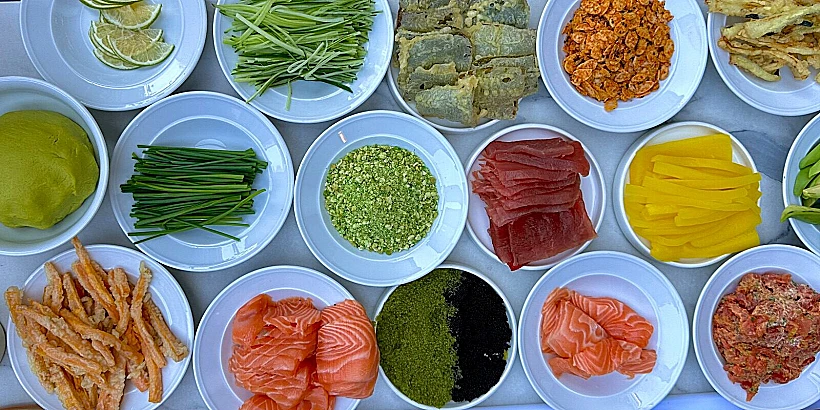 סושי בסנטה, סנטה