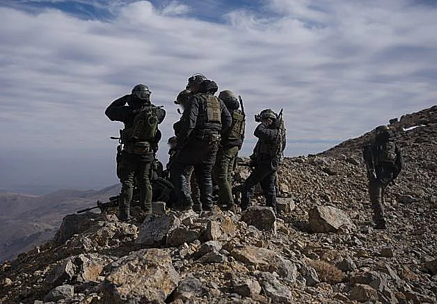 לוחמי שלדג בחרמון הסורי