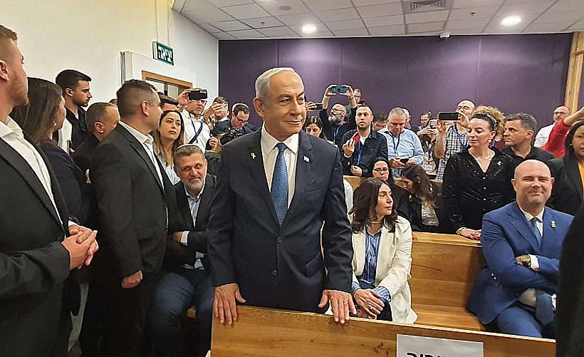 רה"מ נתניהו בבית המשפט
