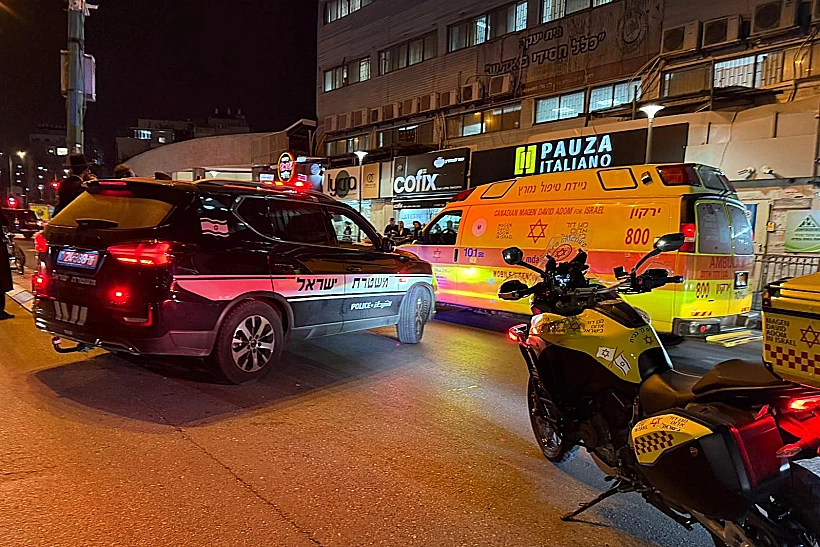 זירת הדריסה בבני ברק