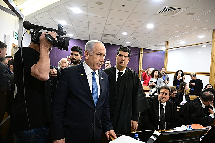 נתניהו בבית המשפט